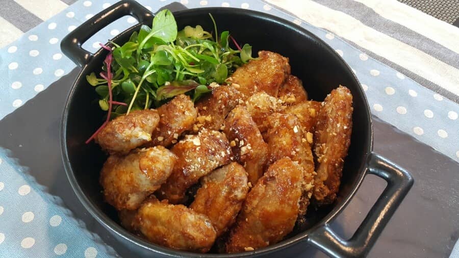 Ganjang Chicken (Soy sauce Fried chicken)s